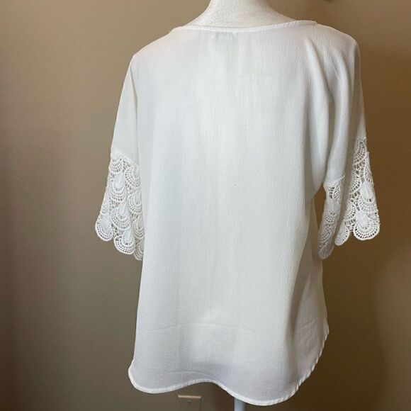 Spense| Medium| flowing| Crotchet knit| Bell sleeve - Picture 4 of 9